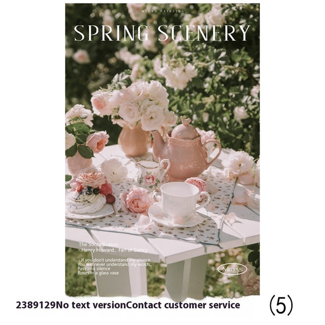 Nordic Landscape Painting Bedroom Bedside Decoration