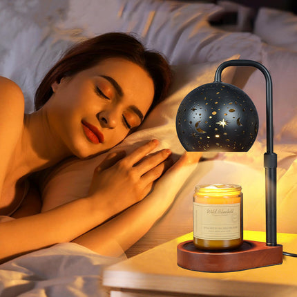 American Decoration Melting Candle Lamp Telescopic Adjustment Fragrance Lamp